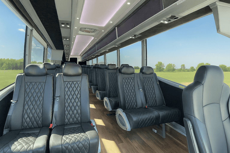 coach bus in Roseville