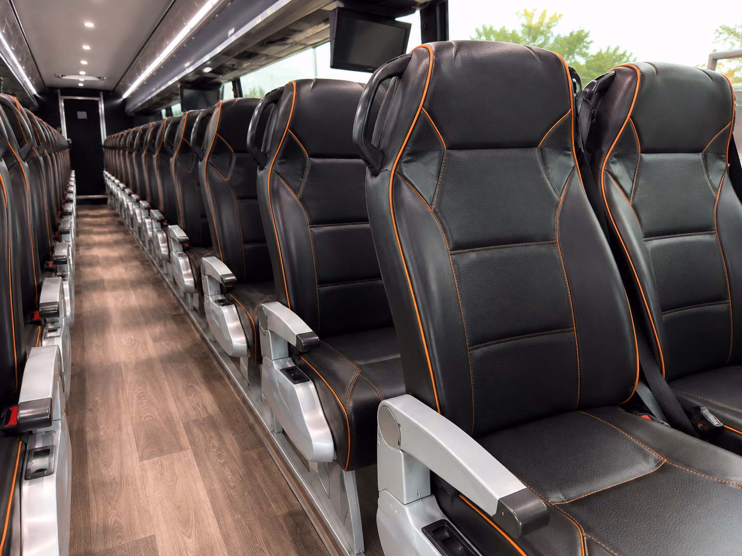 roseville construction and film crew shuttle buses
